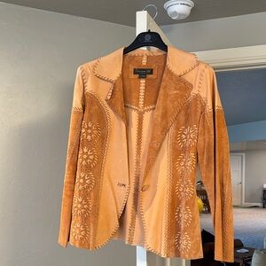 Tansmith Tan Suede Women's Jacket